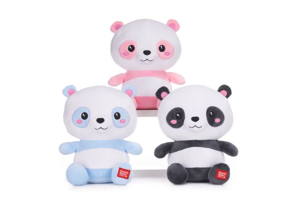 (Mis 3+) KAWAII KUTIES Panda Peluche 24cm (Super Squishy) GIFT 3ass…x36